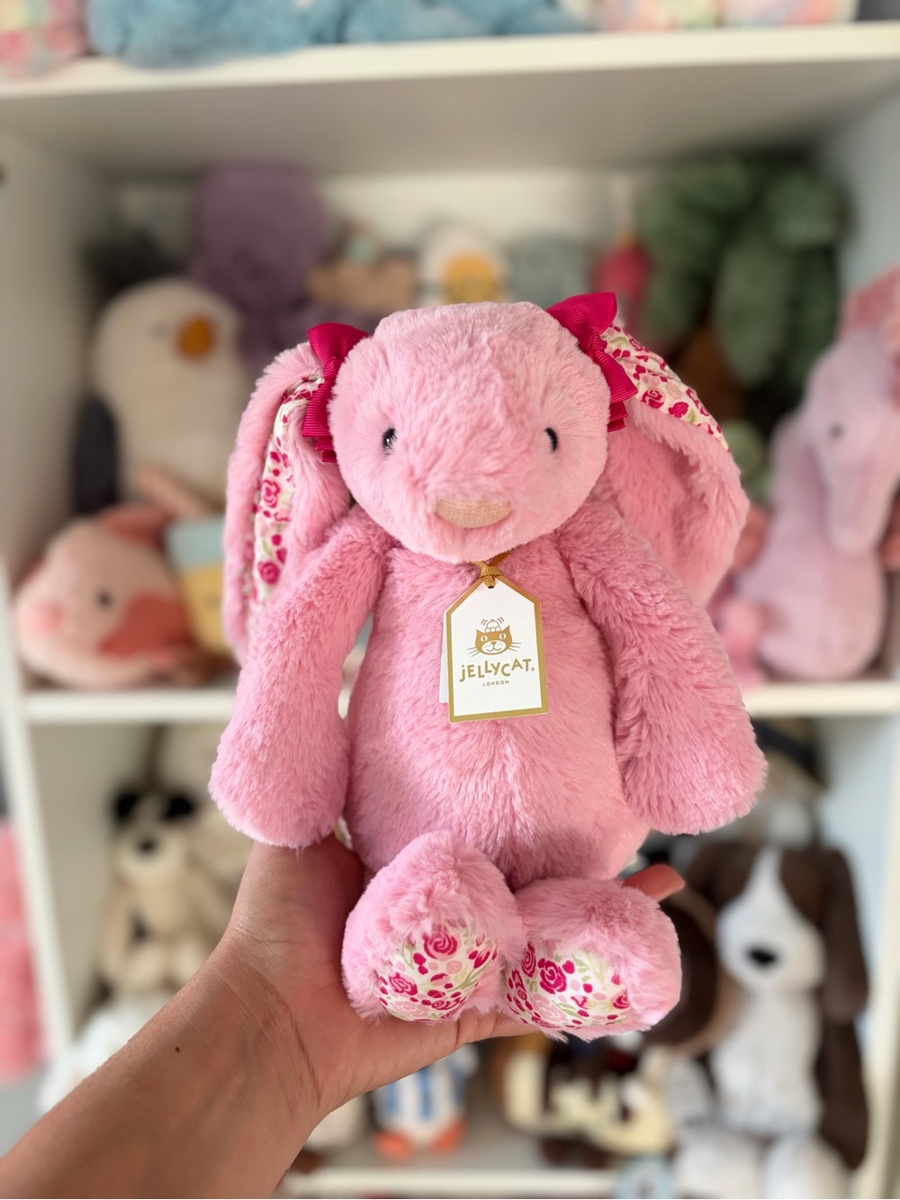Jellycat Blushkin Blossom Luxe Bunny - Authentic & BNWT!